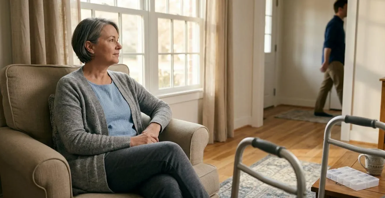 Patient recovery at home following major surgery with family support