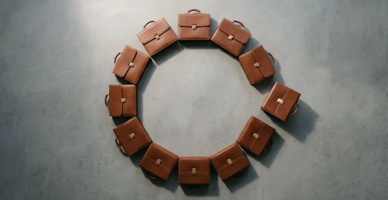 Visual metaphor representing the cycle of burnout relapse and repetitive stress patterns